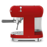 Smeg 50's Style Retro ECF02 Espresso Coffee Machine - Red