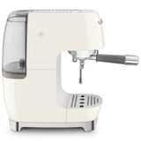 Smeg 50's Style Retro ECF03 Espresso & Cold Brew Coffee Machine - Cream
