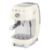 Smeg 50's Style Retro ECF03 Espresso & Cold Brew Coffee Machine - Cream