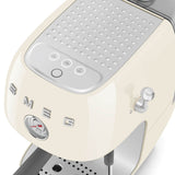 Smeg 50's Style Retro ECF03 Espresso & Cold Brew Coffee Machine - Cream