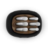 Smeg 50's Style Retro KBSF02 7-Piece Knife Block Set - Black