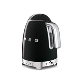 Smeg 50's Style Retro KLF04 Variable Temperature Jug Kettle - Black