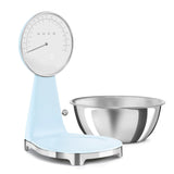Smeg 50's Style Retro SMF03 Stand Mixer & KSF01 Retro Scales - Pastel Blue
