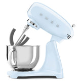 Smeg 50's Style Retro SMF03 Stand Mixer & KSF01 Retro Scales - Pastel Blue