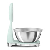 Smeg 50's Style Retro SMF03 Stand Mixer & KSF01 Retro Scales - Pastel Green