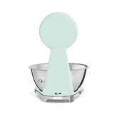 Smeg 50's Style Retro SMF03 Stand Mixer & KSF01 Retro Scales - Pastel Green