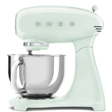Smeg 50's Style Retro SMF03 Stand Mixer & KSF01 Retro Scales - Pastel Green