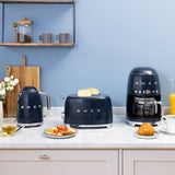 Smeg 50's Style Retro DCF02 Drip Filter Coffee Machine - Navy Blue
