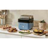 Smeg AFC01SBMUK Dual Flavour 7-Litre Air Fryer - Matte Storm Blue