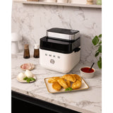 Smeg AFC01WHMUK Dual Flavour 7-Litre Air Fryer - Matte White
