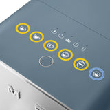 Smeg BCC13SBMUK Bean to Cup Automatic Coffee Machine - Matte Storm Blue