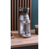 Smeg EMC02 Mini Pro Espresso Coffee Machine & CGF02 Stainless Steel Coffee Grinder - Matte Emerald Green