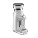 Smeg CGF02SSUK 50's Style Retro Mini Pro Coffee Grinder - Stainless Steel