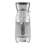 Smeg CGF02SSUK 50's Style Retro Mini Pro Coffee Grinder - Stainless Steel