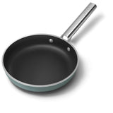 Smeg Cookware 24cm Non-Stick Ceramic Coated Frying Pan - Matte Emerald Green