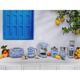 Smeg Dolce & Gabbana Jug Kettle & 2-Slice Toaster Set - Blu Mediterraneo