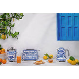 Smeg Dolce & Gabbana Jug Kettle & 2-Slice Toaster Set - Blu Mediterraneo