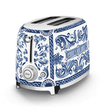 Smeg Dolce & Gabbana 2 Slice Toaster - Blu Mediterraneo