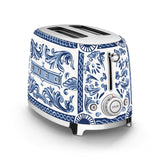 Smeg Dolce & Gabbana 2 Slice Toaster - Blu Mediterraneo