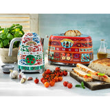 Smeg Dolce & Gabbana Scilian Kettle & 2-Slice Toaster