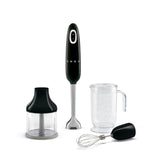 Smeg HBF03 50's Style 3-in-1 Hand Blender with Accessories - Black