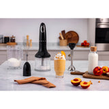 Smeg HBF03 50's Style 3-in-1 Hand Blender with Accessories - Black