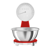 Smeg 50's Retro Style KSF01 Kitchen Scales - Red