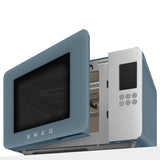 Smeg MOC01SBMUK Microwave with Grill - Matte Storm Blue