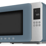 Smeg MOC01SBMUK Microwave with Grill - Matte Storm Blue