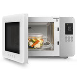Smeg MOC01WHMUK Microwave with Grill - Matte White