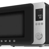 Smeg MOC02BLMUK Microwave with Oven, Air Fry & Grill - Matte Black