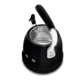 Smeg 50's Retro Style WKF01 Whistling Stove Top Kettle - Black