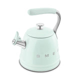 Smeg 50's Retro Style WKF01 Whistling Stove Top Kettle - Pastel Green