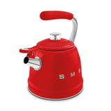 Smeg 50's Retro Style WKF01 Whistling Stove Top Kettle - Red