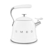 Smeg 50's Retro Style WKF01 Whistling Stove Top Kettle - White
