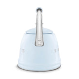 Smeg 50's Retro Style WKF01 Whistling Stove Top Kettle - Pastel Blue