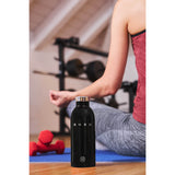 Smeg x 24Bottles 50's Style Reusable 500ml Clima Bottle - Black