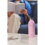 Smeg x 24Bottles 50's Style Reusable 500ml Clima Bottle - Pink