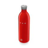 Smeg x 24Bottles 50's Style Urban Reusable Non-Thermal 1 Litre Bottle - Red