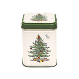 Spode Christmas Tree Yuletide Small Square Tin