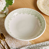 Spode Morris & Co 33cm Earthenware Low Bowl - Standen - Strawberry Thief