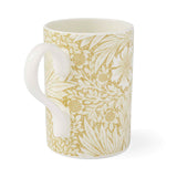 Spode Morris & Co 340ml Earthenware Mug - Marigold