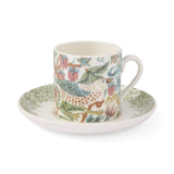 Spode Morris & Co Earthenware Espresso Cup & Saucer - Assorted Designs