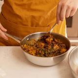 Stellar Profile 18|10 Stainless Steel Uncoated 20cm Chefs Pan