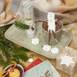 Stow Green 3 Ply Pack of 20 Christmas Napkins - Snowman King