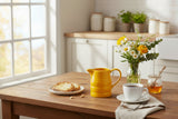Bartleet & Sons 1/2 Pint Porcelain Churn Jug - Turmeric Yellow
