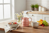 Bartleet & Sons 1 Pint Porcelain Churn Jug - Coral Pink