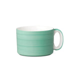 W.M Bartleet & Sons 0.8 Pint Wide Porcelain Mug - Sea Green