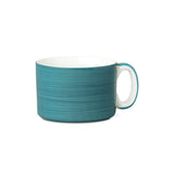 W.M Bartleet & Sons 0.8 Pint Wide Porcelain Mug - Teal