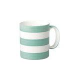 W.M Bartleet & Sons Porcelain Stripe Espresso Mug - Sage Green